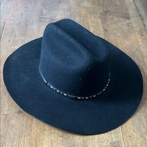 Resistol Western hat, Cowboy hat, EUC, 7 3/8, Black
